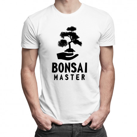 Bonsai master - męska koszulka z nadrukiem