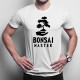 Bonsai master - męska koszulka z nadrukiem