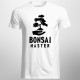 Bonsai master - męska koszulka z nadrukiem