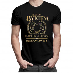 Jestem bykiem, więc wiesz że jestem inteligentny i niesamowity