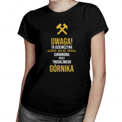 Uwaga, ta dziewczyna jest już chroniona przez troskliwego górnika