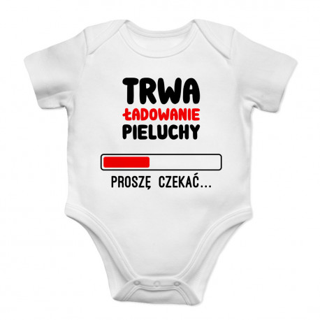 Trwa ładowanie pieluchy - body dziecięce