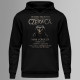 Jestem facetem z czerwca. Mam 3 oblicza - męska bluza z nadrukiem