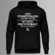 Jeżeli powiedziałem, że to zrobię, to zrobię - męska bluza z nadrukiem