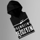 Prawdziwy mężczyzna lata bez silnika - męska bluza z nadrukiem