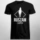 Ruszam z kopyta - męska lub damska koszulka z nadrukiem