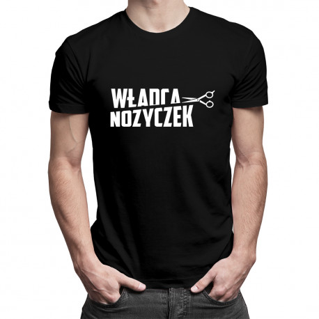 Władca nożyczek - męska koszulka z nadrukiem