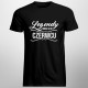 Legendy rodzą się w Czerwcu - męska koszulka z nadrukiem