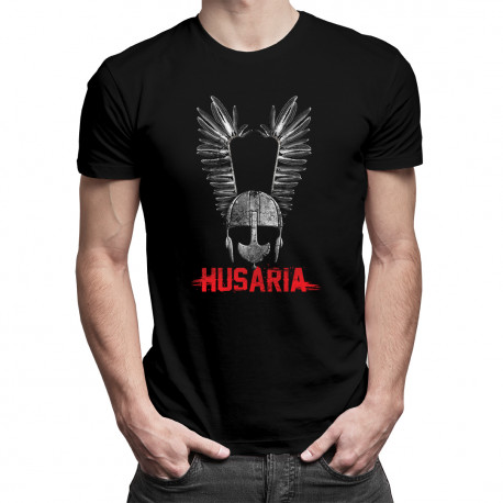 Husaria - męska koszulka z nadrukiem