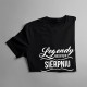 Legendy rodzą się w Sierpniu - męska koszulka z nadrukiem
