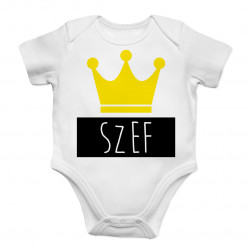 Szef - body dziecięce z nadrukiem