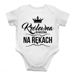 Królewna do noszenia na rękach - body dziecięce