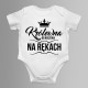 Królewna do noszenia na rękach - body dziecięce