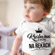 Królewna do noszenia na rękach - body dziecięce