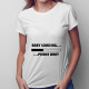 Baby loading ... please wait - damska koszulka z nadrukiem