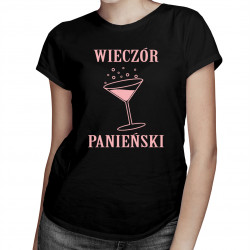 Wieczór panieński v.1 - damska koszulka z nadrukiem