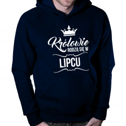 Królowie rodzą się w lipcu – męska bluza z nadrukiem
