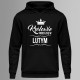 Królowie rodzą się w lutym – damska bluza z nadrukiem