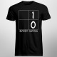 Binary Sudoku - męska koszulka z nadrukiem