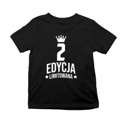 2 lat Edycja Limitowana - koszulka niemowlęca z nadrukiem - prezent na urodziny