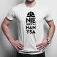 Nie nerwuj hanysa - męska koszulka z nadrukiem