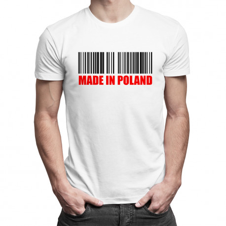 Made in Poland - męska koszulka z nadrukiem