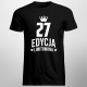 27 lat Edycja Limitowana - męska koszulka z nadrukiem - prezent na urodziny