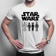 Star Wars - męska koszulka z nadrukiem