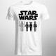 Star Wars - męska koszulka z nadrukiem