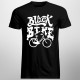 Black Bike - męska koszulka z nadrukiem