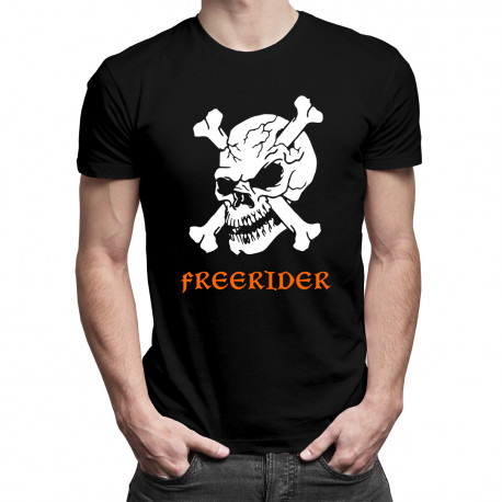 Freerider - męska koszulka z nadrukiem