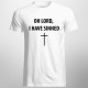 Oh Lord, I Have Sinned - męska koszulka z nadrukiem