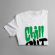 Chill Out - męska koszulka z nadrukiem