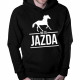 No to jazda - damska lub męska bluza z nadrukiem