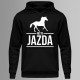 No to jazda - damska lub męska bluza z nadrukiem