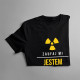 Zaufaj mi, jestem chemikiem - męska koszulka z nadrukiem