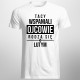 Tacy wspaniali ojcowie rodzą się w lutym - męska koszulka z nadrukiem