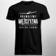 Prawdziwy mężczyzna lata bez silnika - męska koszulka z nadrukiem