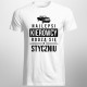 Najlepsi kierowcy rodzą się w styczniu - męska koszulka z nadrukiem
