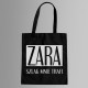 Zara mnie szlag trafi - torba z nadrukiem