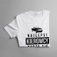 Najlepsi kierowcy rodzą się w listopadzie - męska koszulka z nadrukiem
