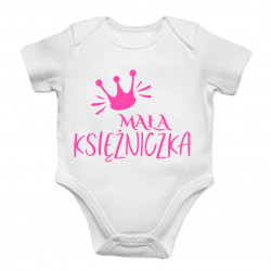Mała księżniczka - body dziecięce z nadrukiem