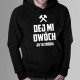 Dej mi dwóch, jo to zrobia - męska bluza z nadrukiem