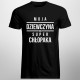 Moja dziewczyna ma super chłopaka - męska koszulka z nadrukiem