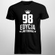 98 lat Edycja Limitowana - męska koszulka z nadrukiem - prezent na urodziny