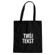 Torba z własnym tekstem