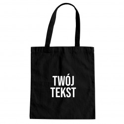 Torba z własnym tekstem