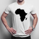 Africa - męska koszulka z nadrukiem