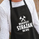 Najlepszy strażak we wsi - fartuch z nadrukiem