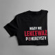 Nigdy nie lekceważ pokerzysty - męska koszulka z nadrukiem
